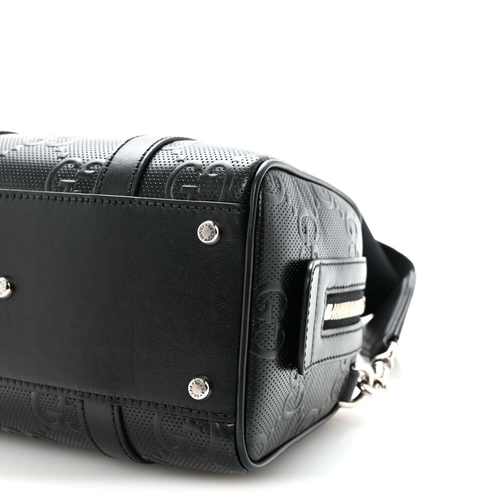 Gucci Calfskin Gg Tennis Embossed Mini #253544G12B - Picture 9 of 9